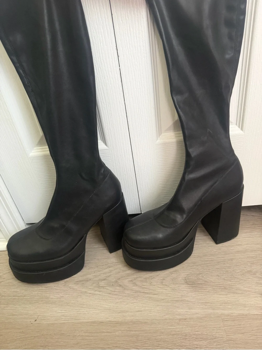 Black Steve maddden Boots Berkleigh